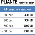 Preturi Pliante Print Shop